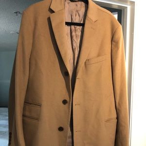 Mens Saks Fifth Button down top coat